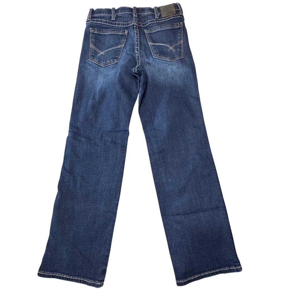 BKE Ryder Jr Jeans Kids Size 14 Regular Denim Dark Wash Western Classic Blue